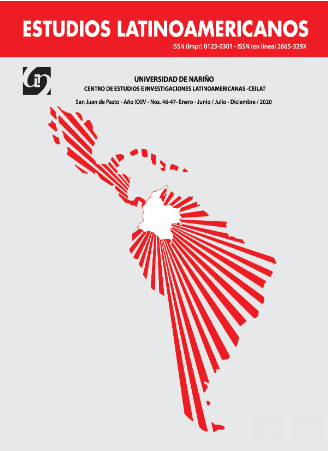 Indexación Revista Estudios Latinoamericanos