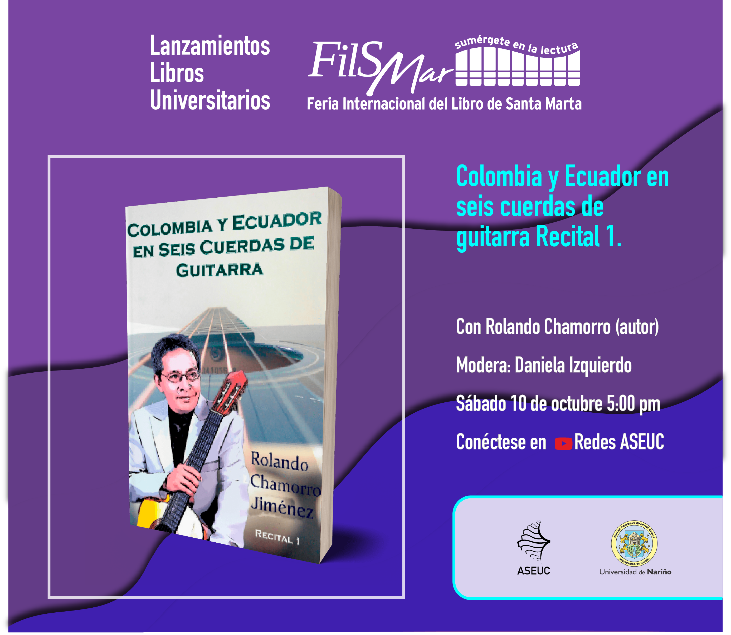Participación en la Feria Internacional del libro de Santa Marta 2020