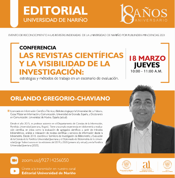 Conferencia: Las revistas científicas y la visibilidad de la investigación