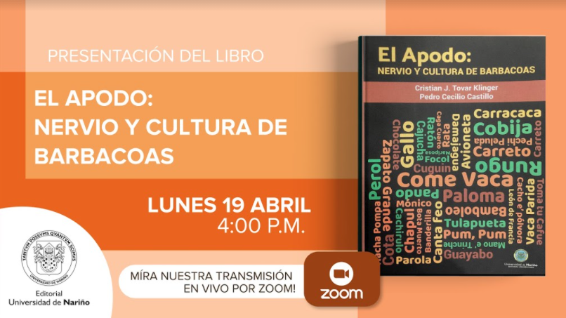 Grabación presentación del libro: El apodo: Nervio y Cultura de Barbacoas