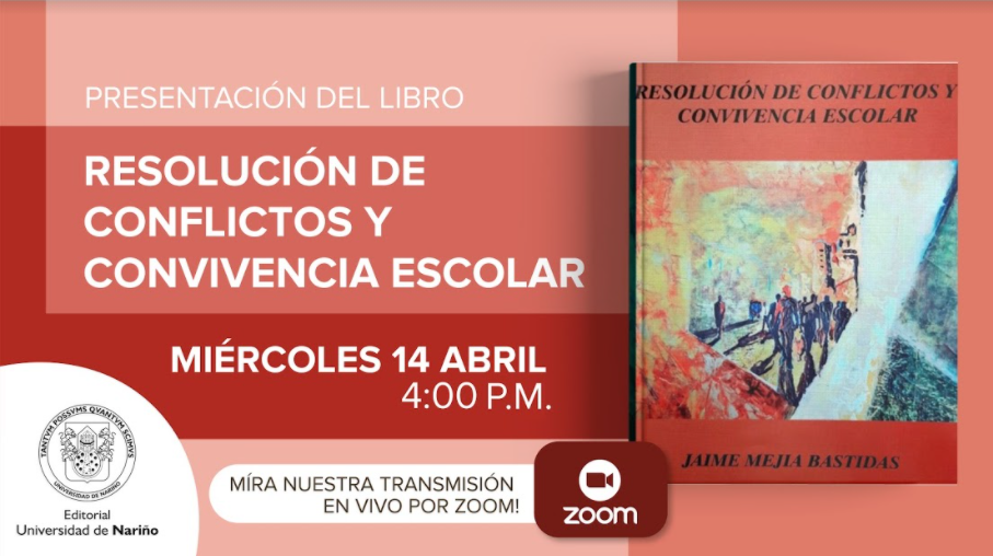 Grabación presentación del libro “Resolución de conflictos y convivencia escolar”